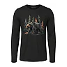 shopfsclothing Men's Faceted Bear Graphic Long Sleeve - Wilderness Art Gift
