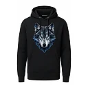 shopfsclothing Men's Arctic Wolf Graphic Hoodie - Wilderness Art Gift