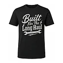 shopfsclothing Men's Long Haul Graphic T-Shirt - Workwear Quote Art