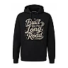 shopfsclothing Men's Long Road Graphic Hoodie - Motivational Quote Design