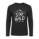 shopfsclothing Men's Wild Trail Graphic Long Sleeve - Adventure Aesthetic